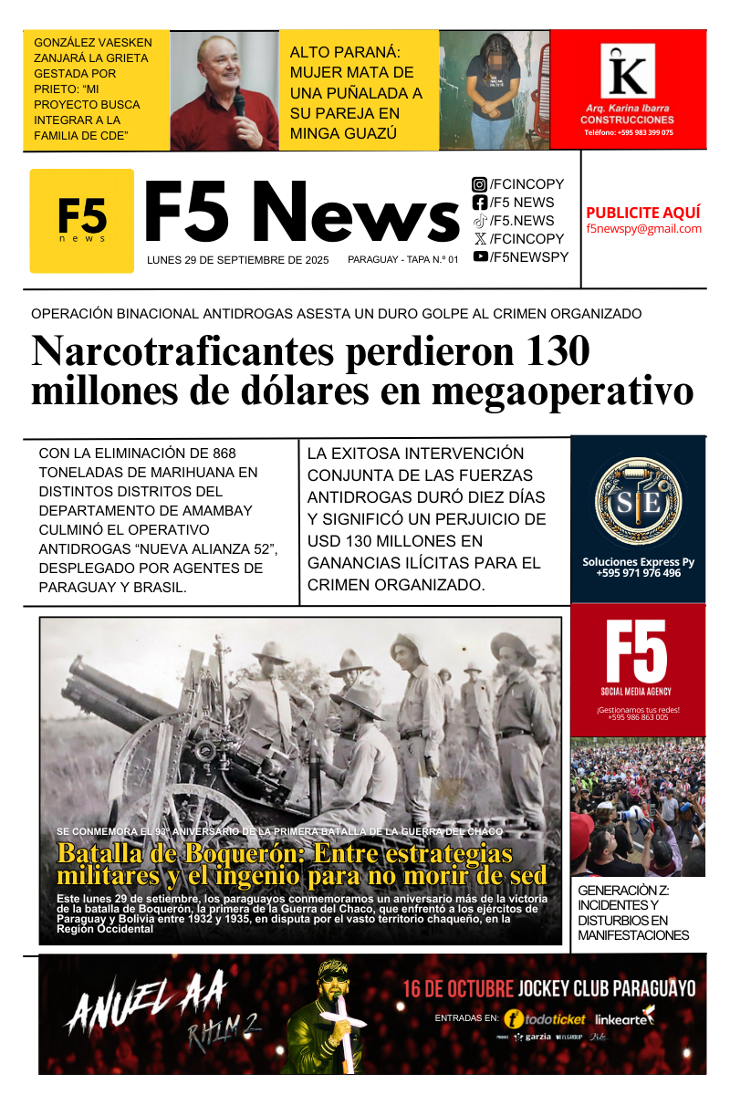 Arrancamos la jornada hoy Lunes 29 de septiembre de 2025